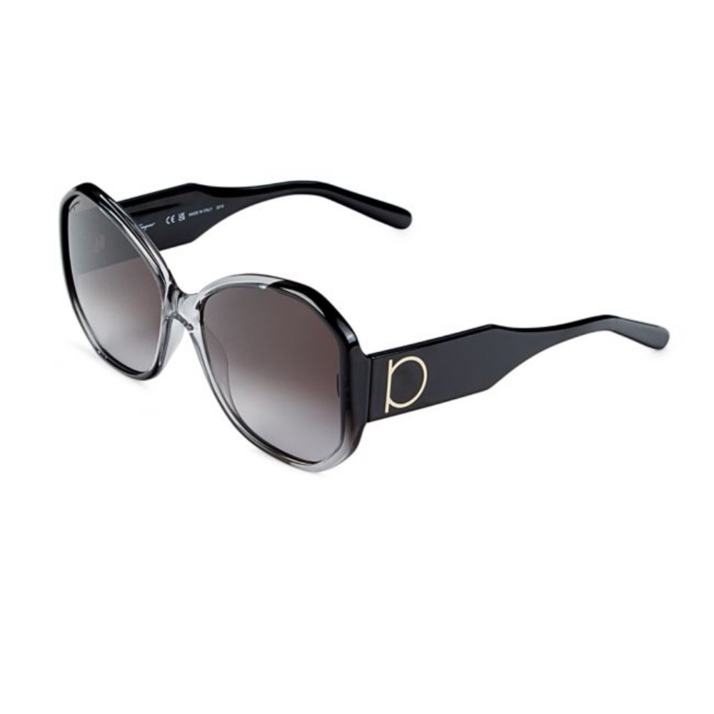 Ferragamo round sunglasses